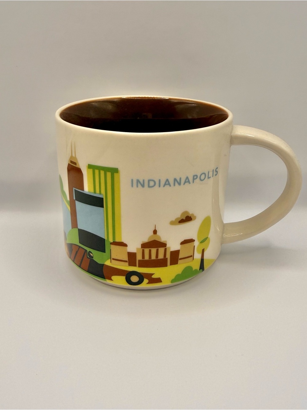 Starbucks Indianapolis You Are Here Collection mug